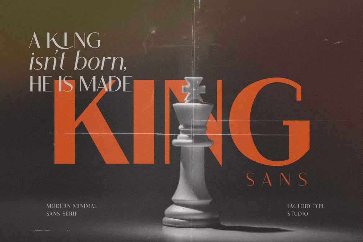 King Sans Font