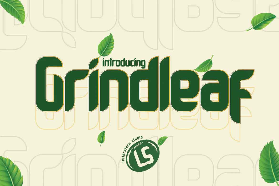 Grindleaf Font