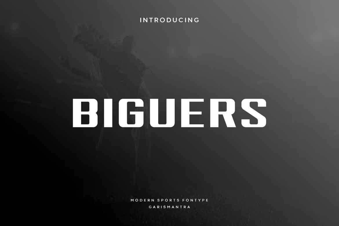 Biguers Font