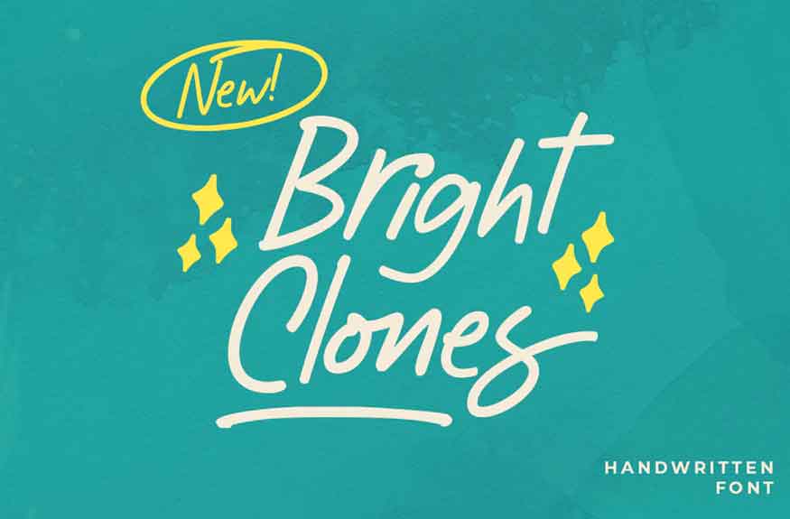 Bright Clones Font
