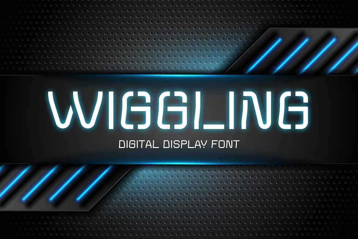 WIGGLING Font