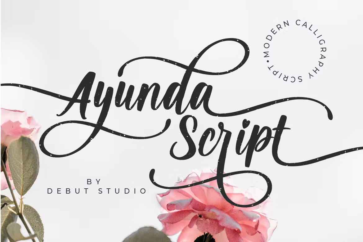 Ayunda Script Font
