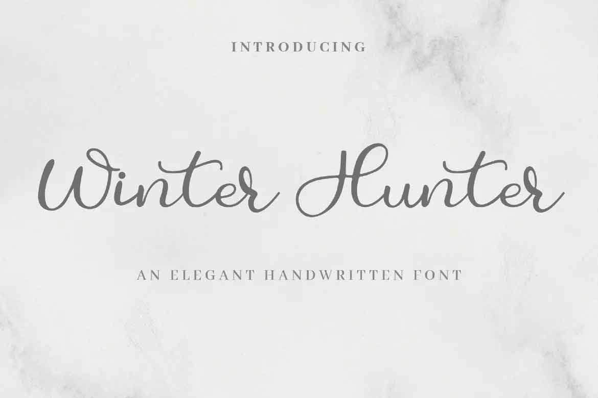 Winter Hunter Font