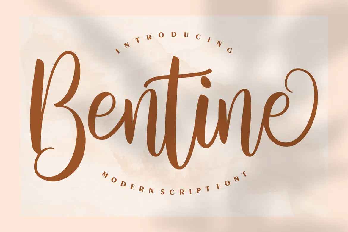 Bentine Script Font