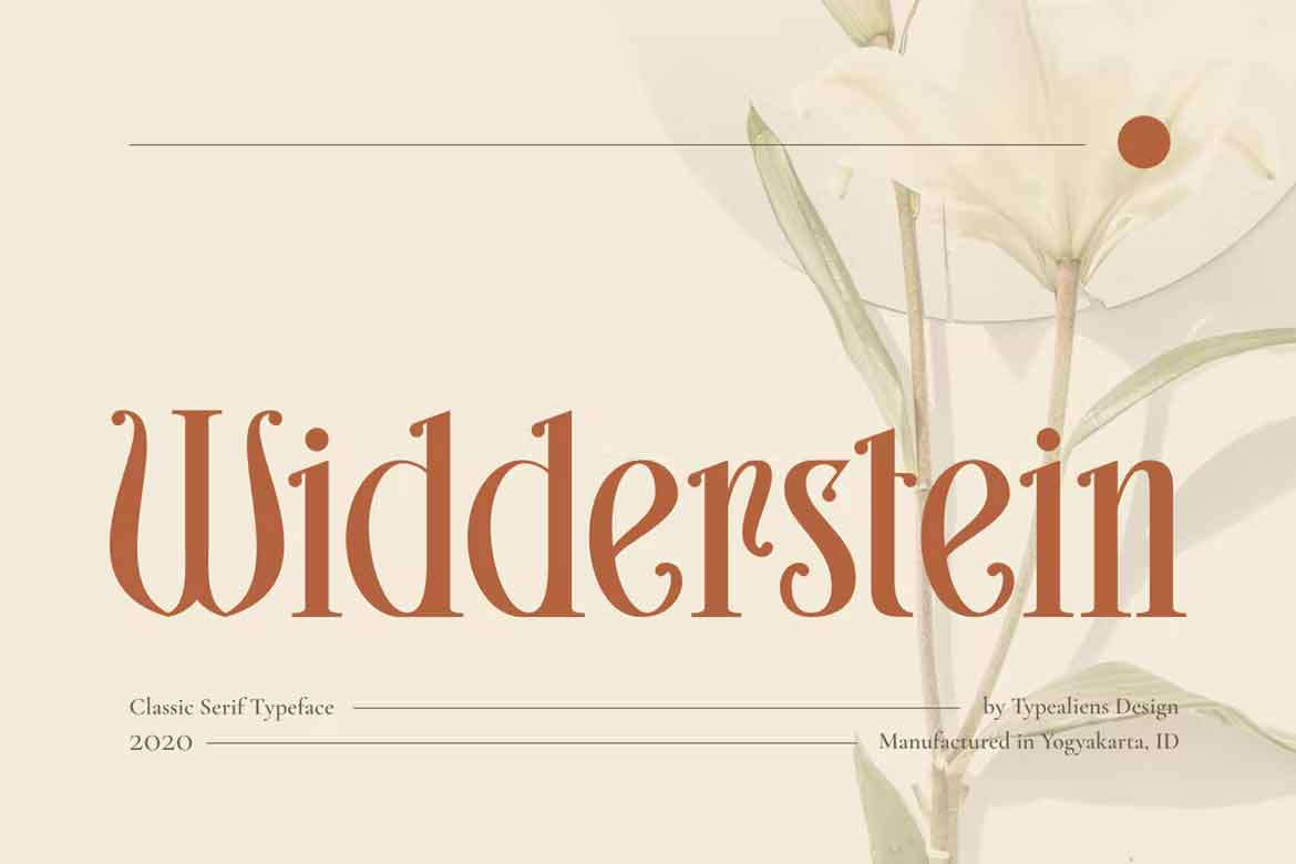 Widderstein Font