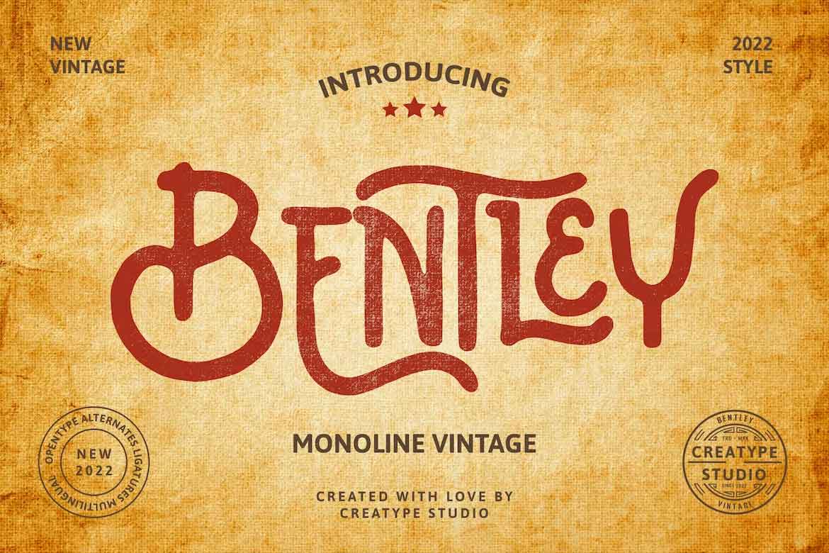 Bentley Font