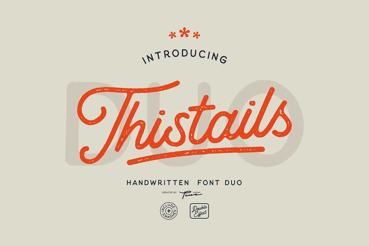 Thistails Font
