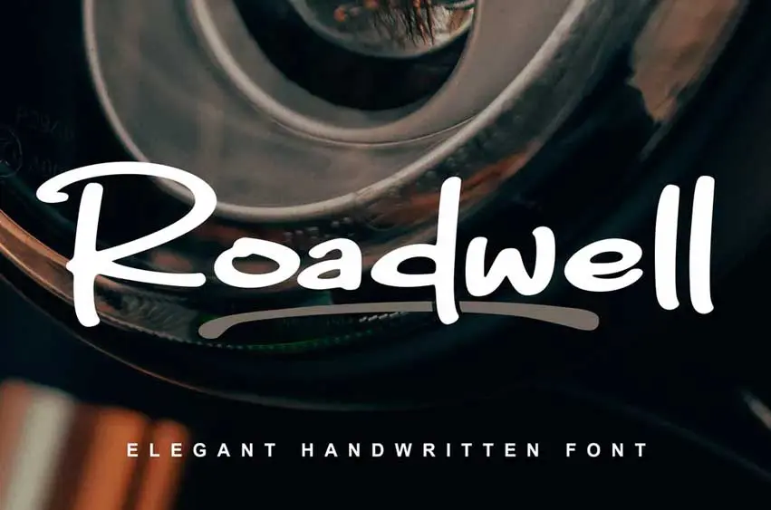 Roadwell Font