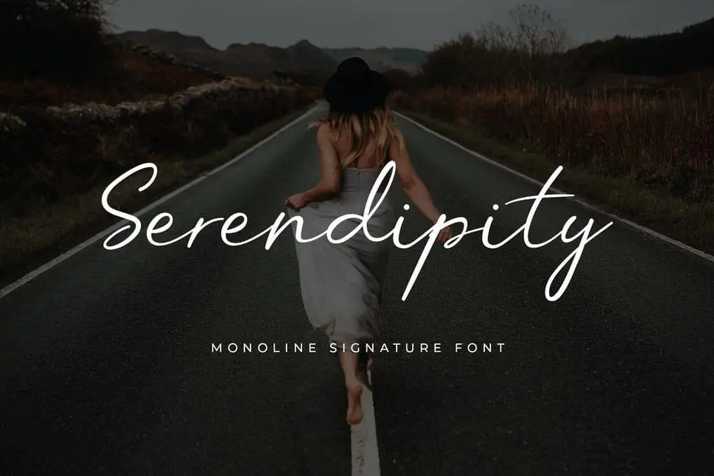 Serendipity Handwritten Font