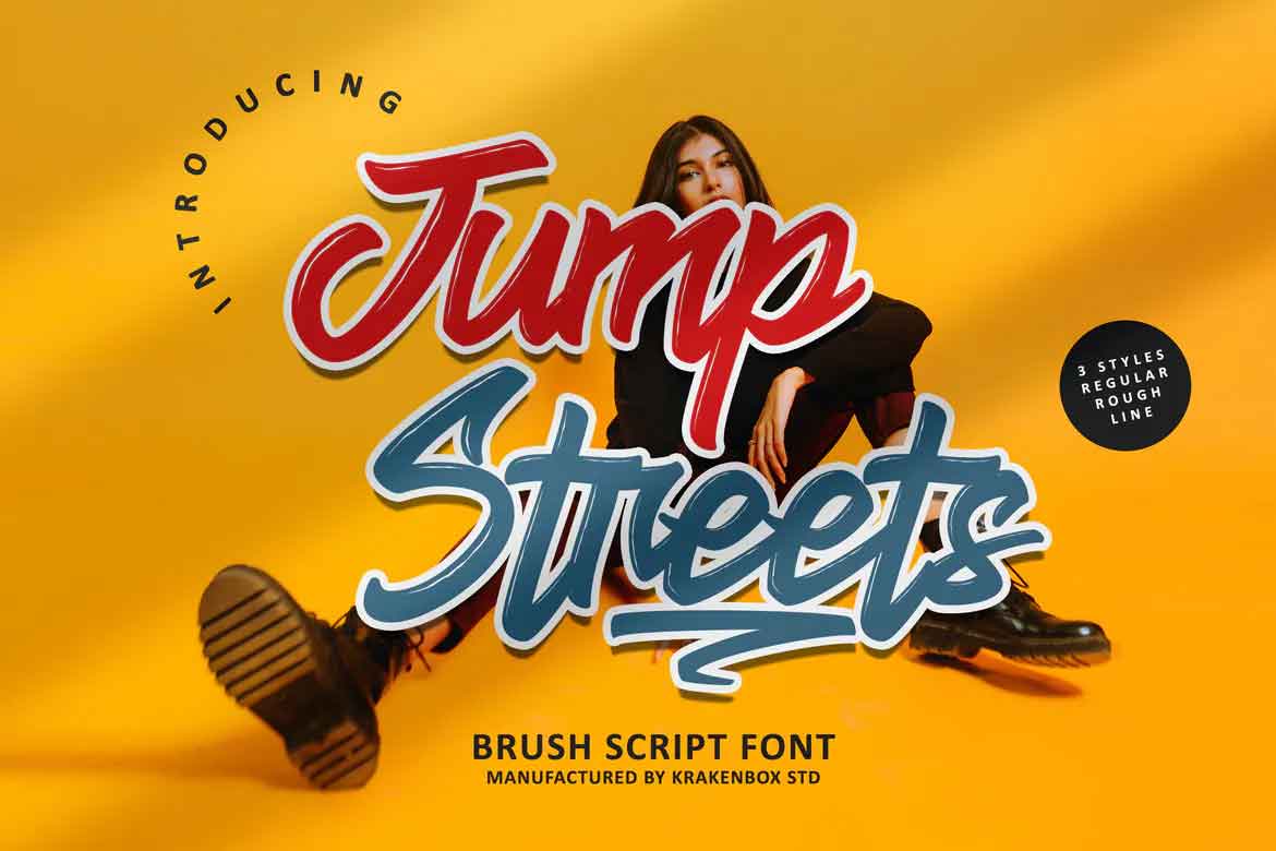 Jump Streets Font