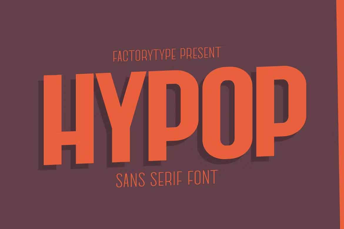 HYPOP Font