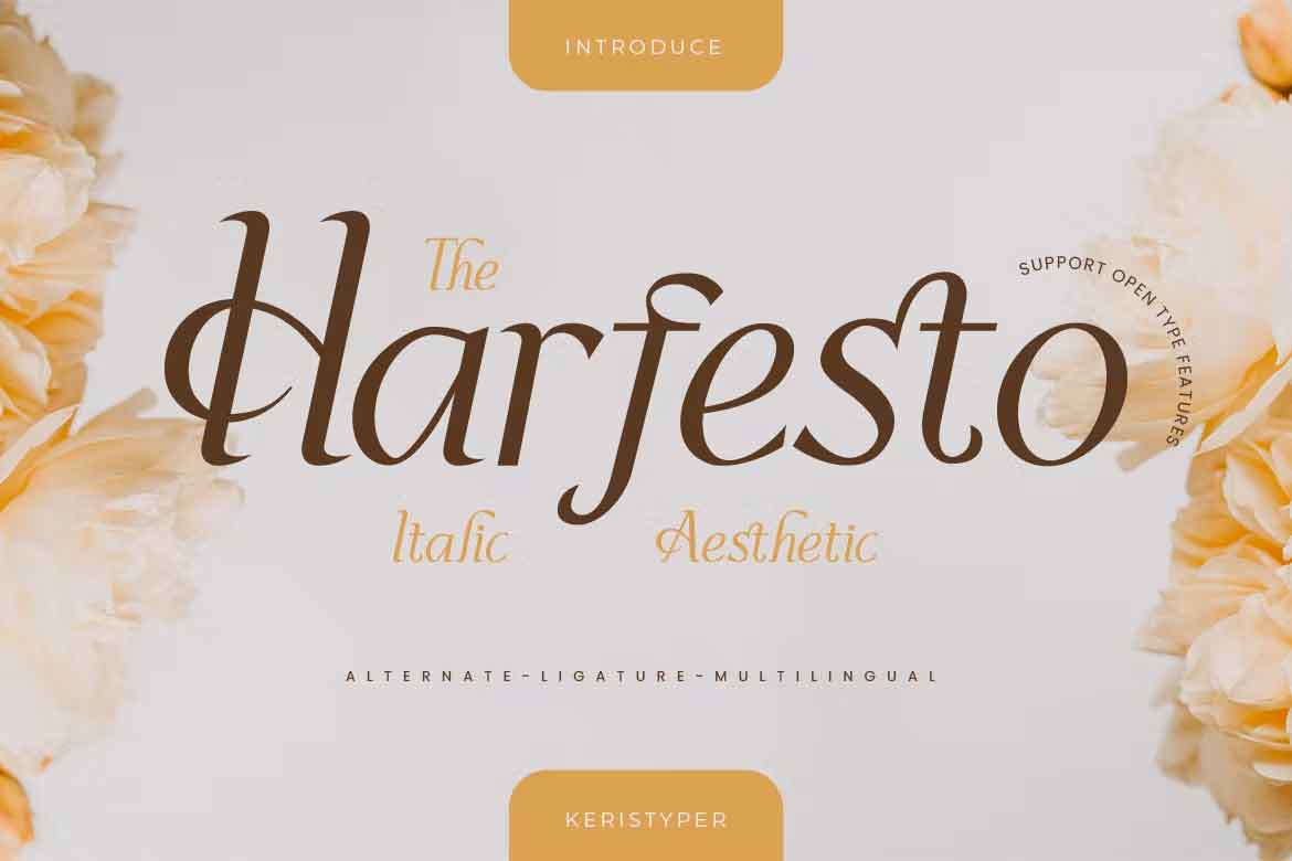 Harfesto Font