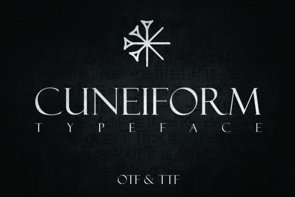 Cuneiform Font