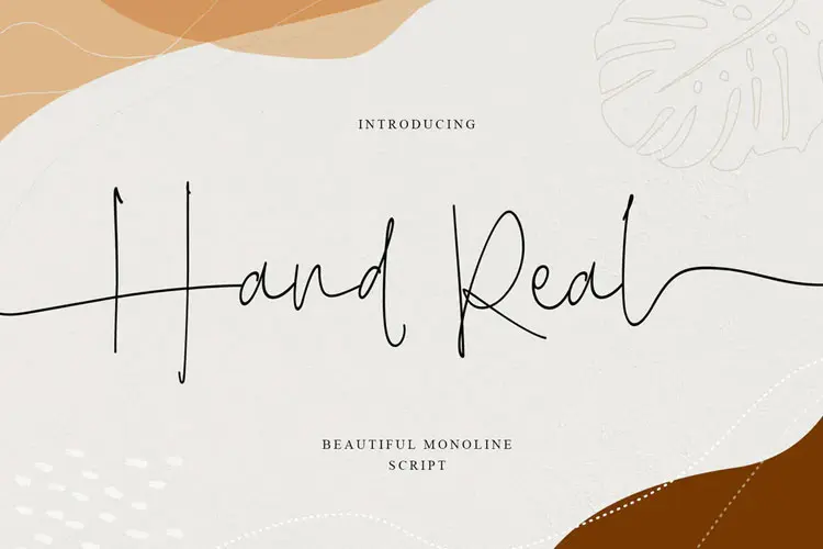 Hand Real Font