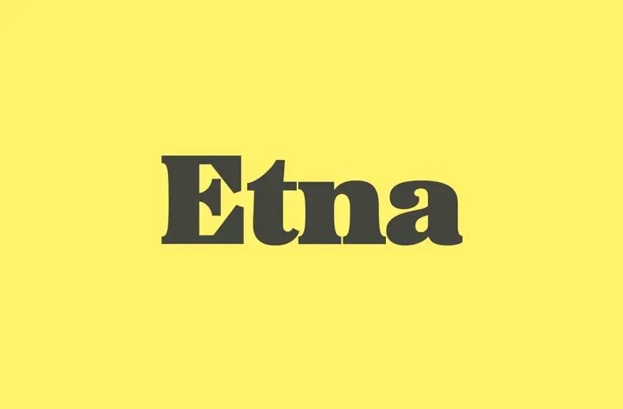 Etna Font Family