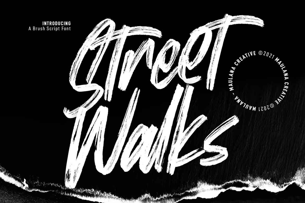 Street Walks Font