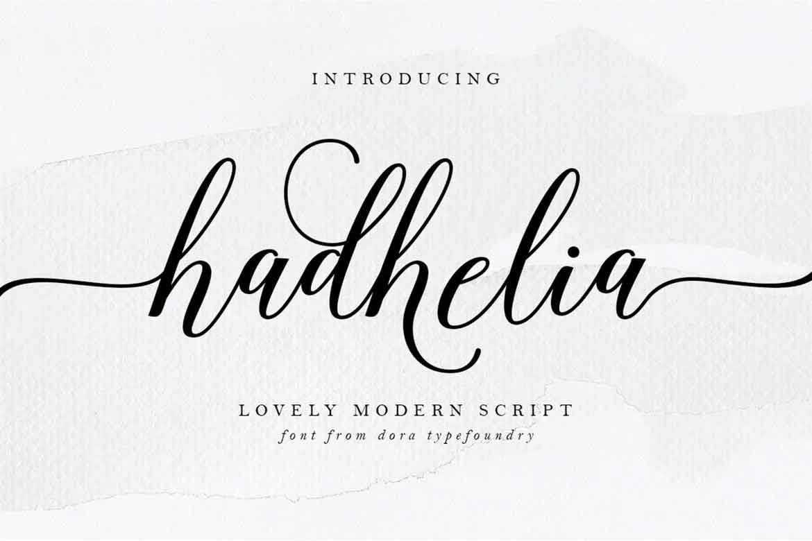 Hadhelia Script Font