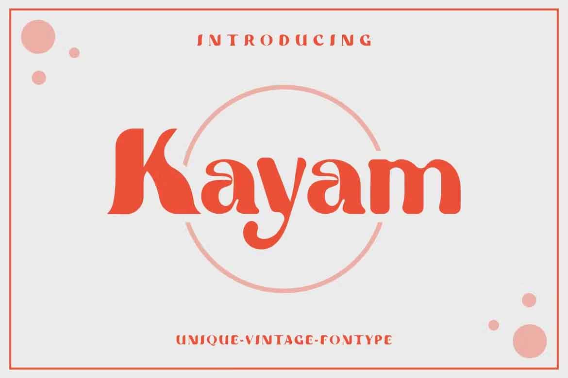 Kayam Font