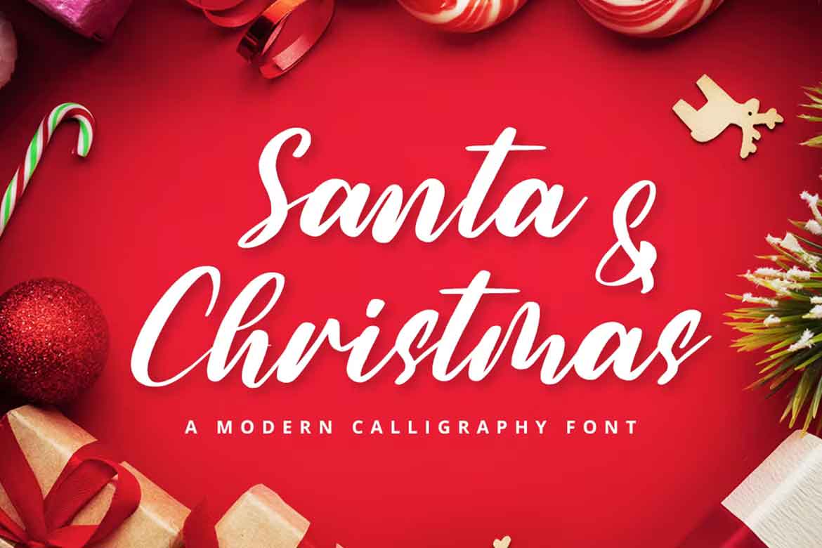 Santa & Christmas Font