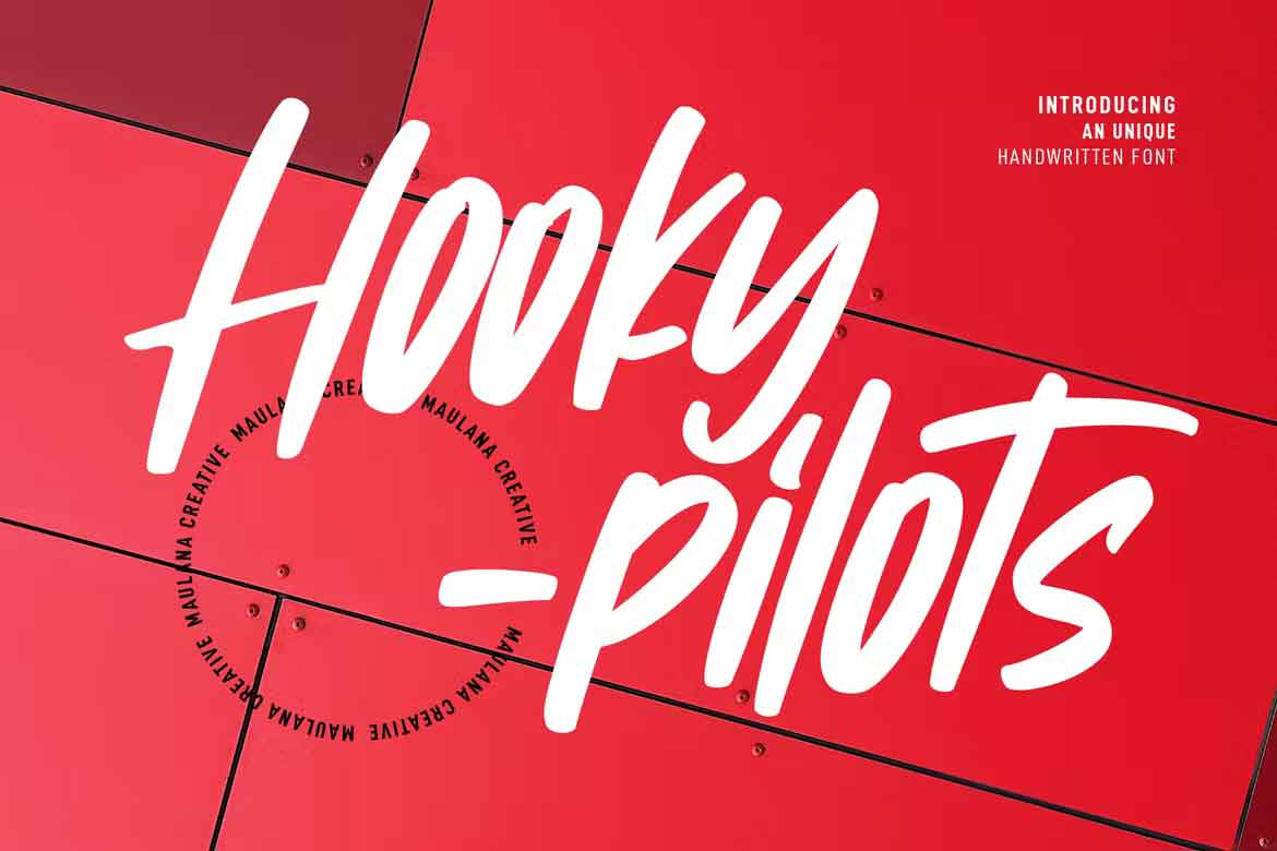 Hookypilots Font