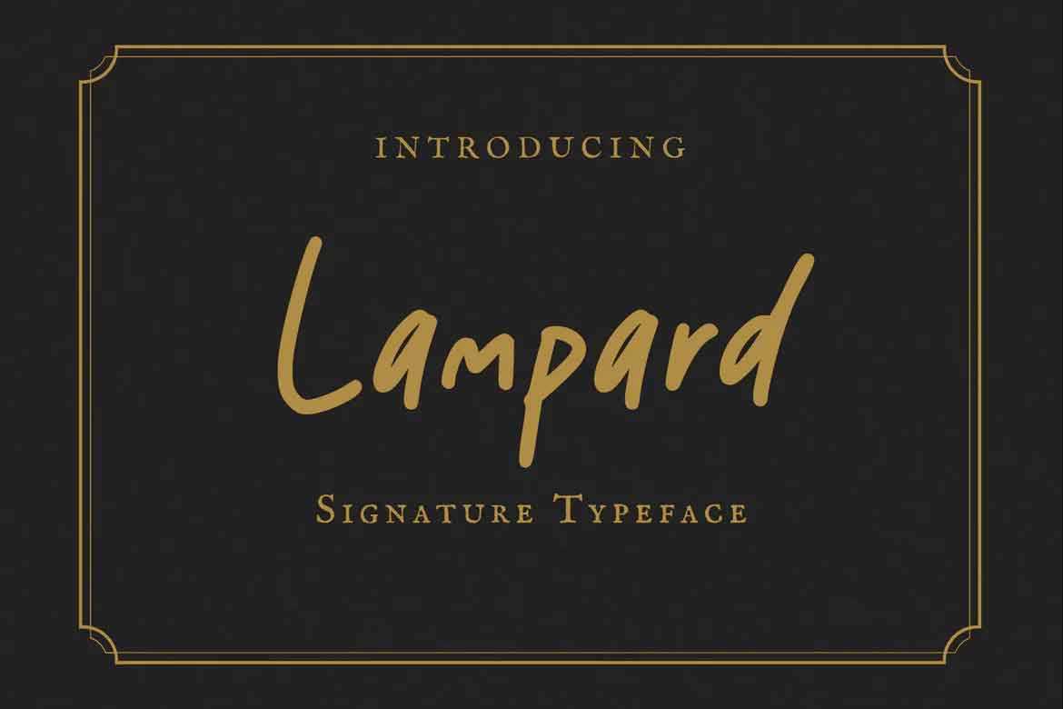 Lampard Font
