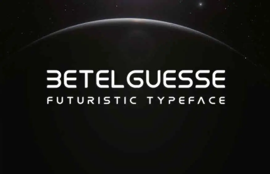 Betelguesse Font