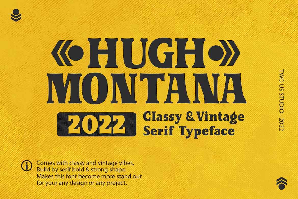 Hugh Montana Font