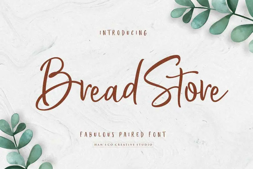 Bread Store Font