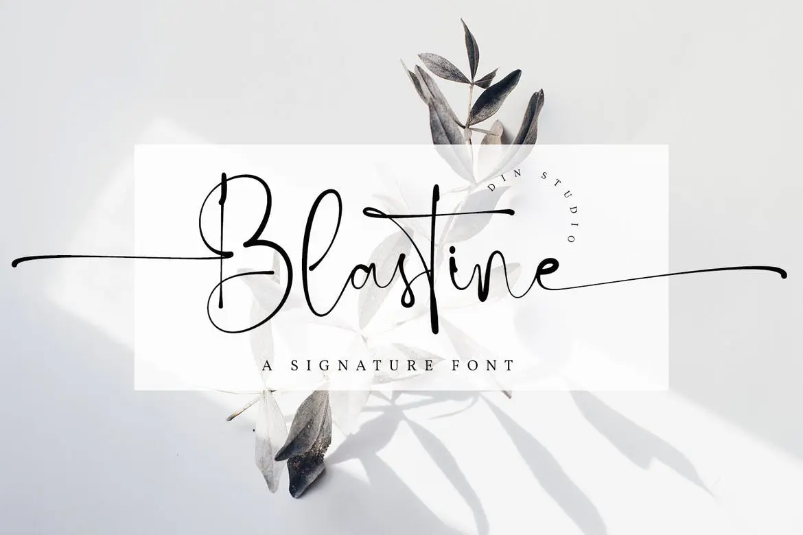 Blastine - Beautiful Signature Font