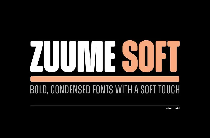 Zuume Soft Font Family