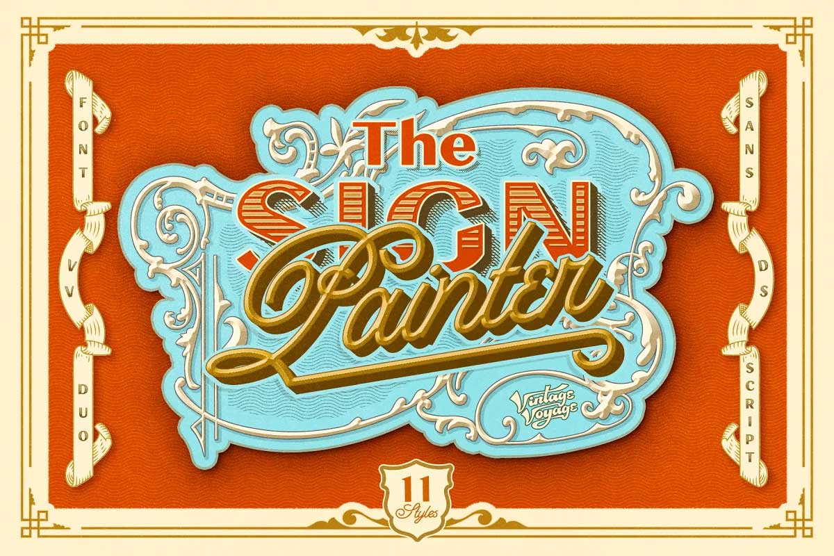 The Sign Painter Font