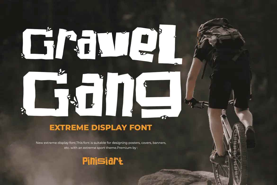 Gravel Gang Font