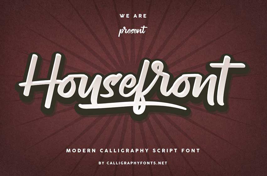 Housefront Font