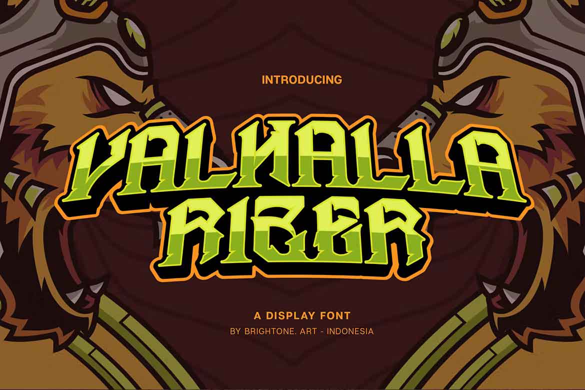 Valhalla Rizer Font