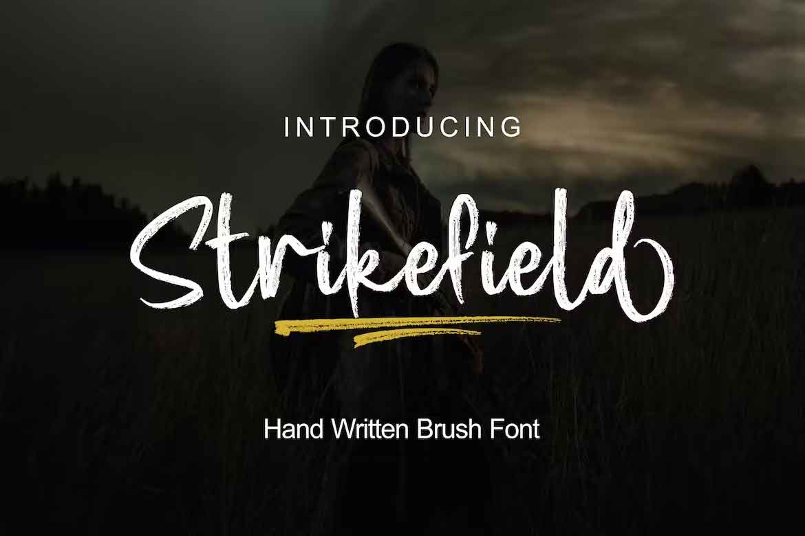 Strikefield Font