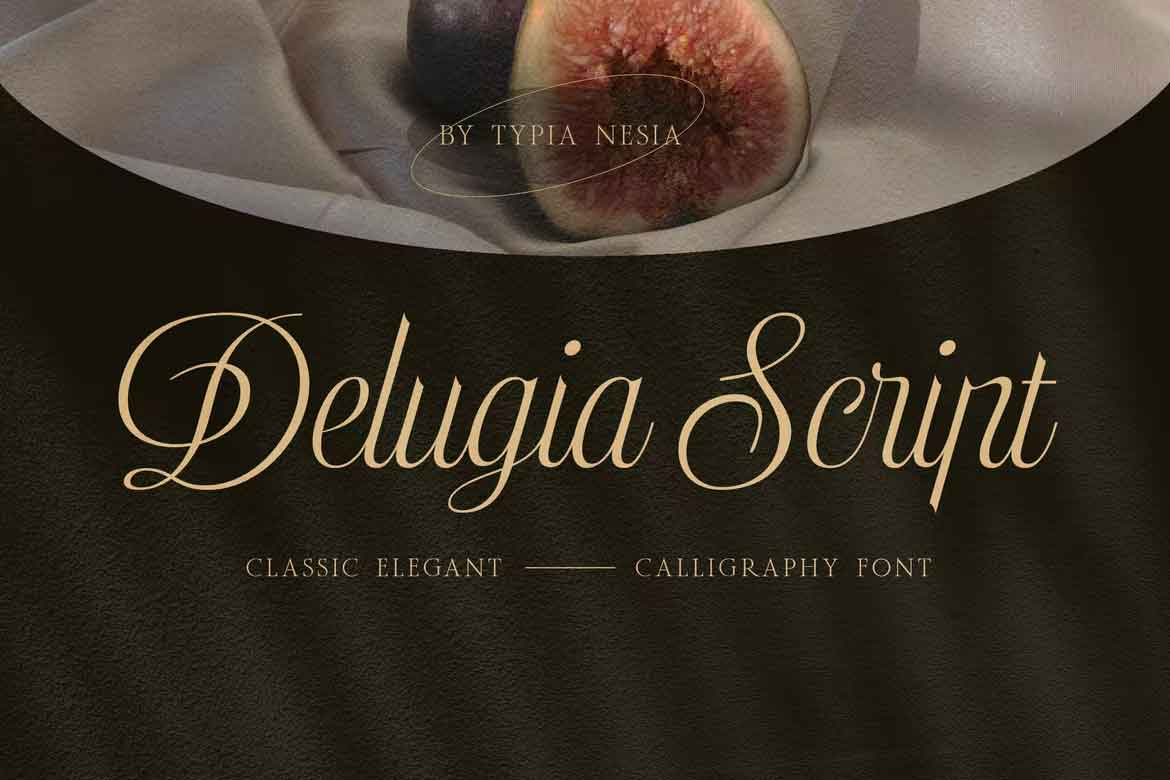 Delugia Script Font