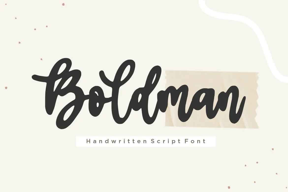 Boldman Font