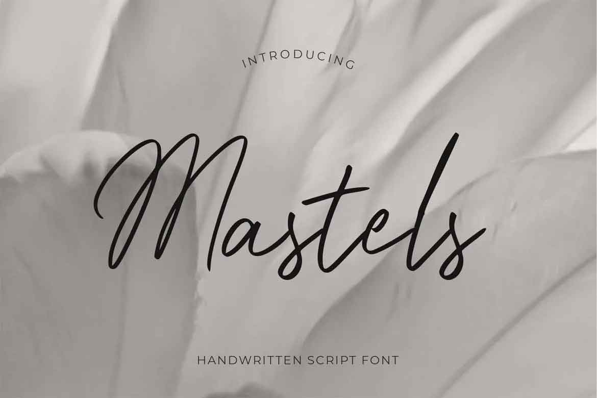 Mastels Font