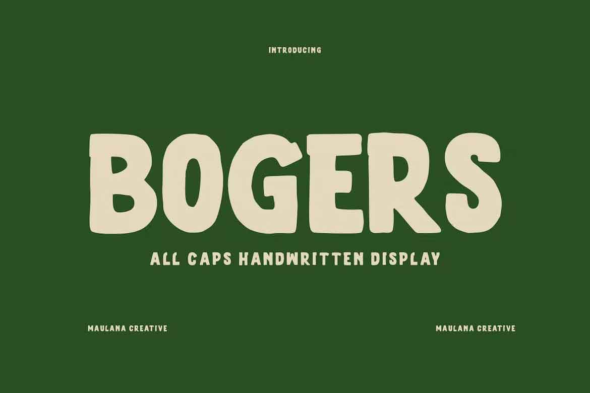 Bogers Font