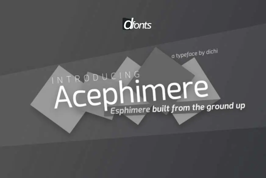 Acephimere Font