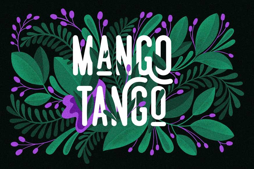 3 Fonts Mango Tango Collection