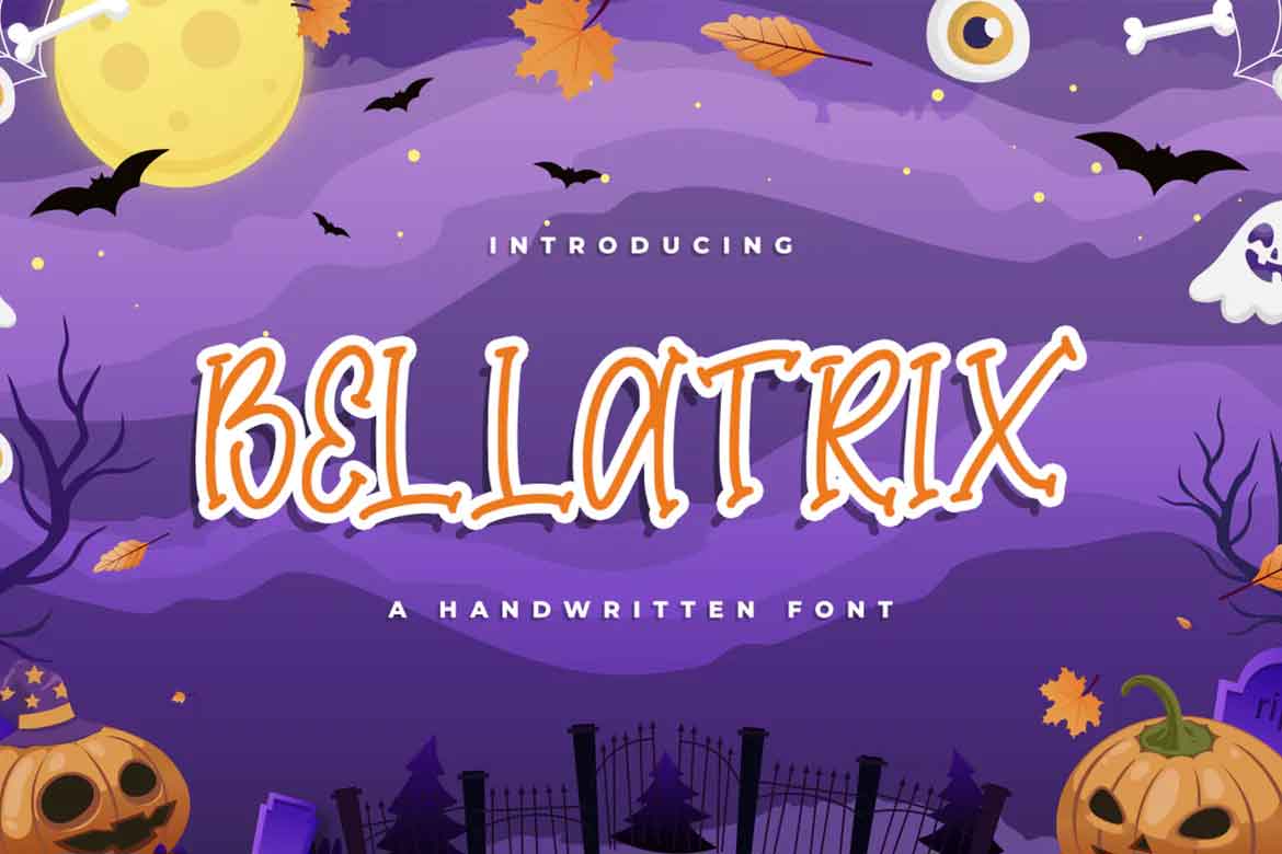 Bellatrix Halloween Font