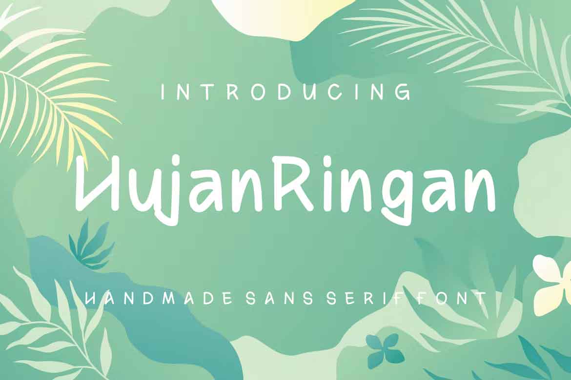 Hujan Ringan Font