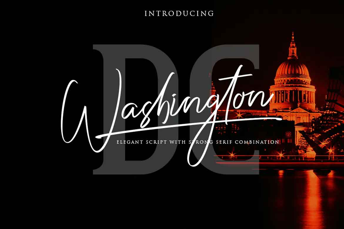 Washington DC Font