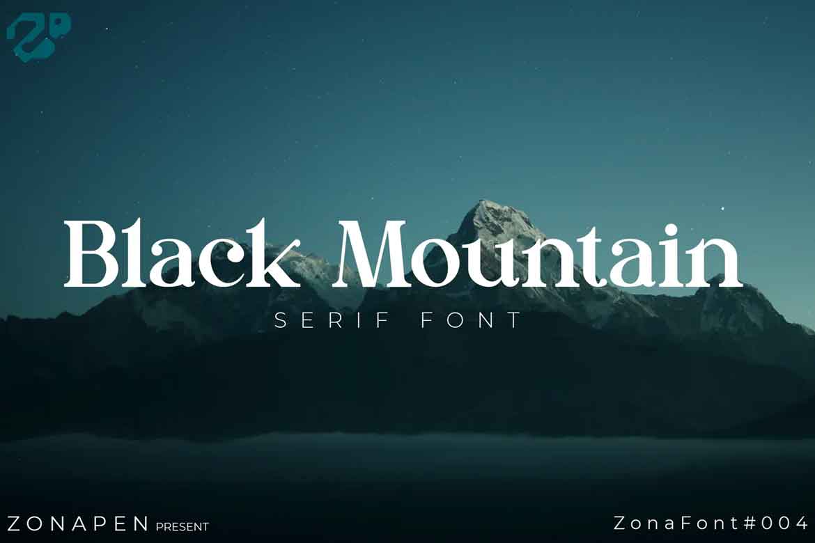 Black Mountain Font