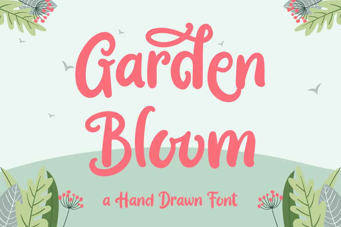 Garden Bloom Font