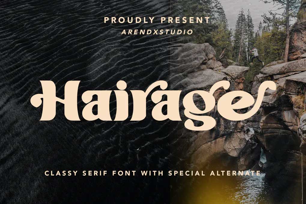 Hairage Font