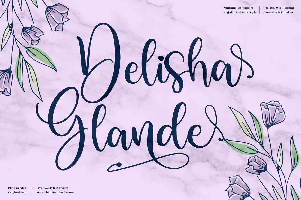 Delisha Glande Font
