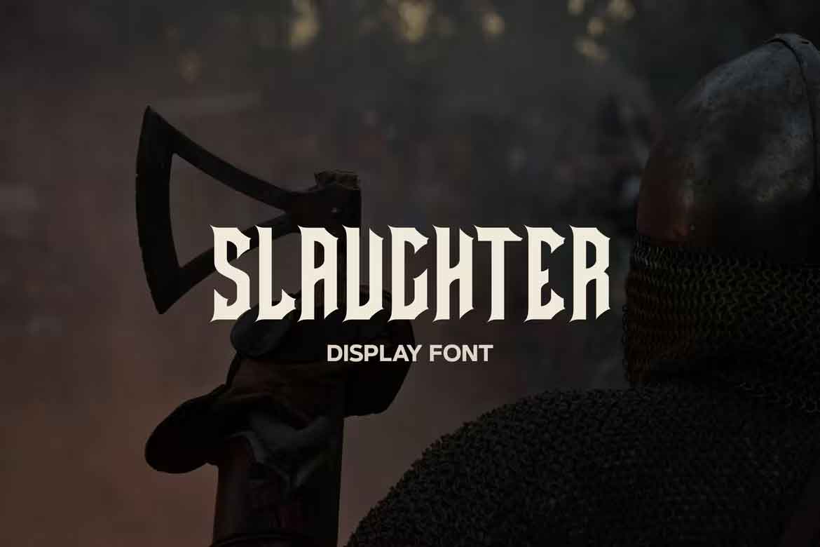 Slaughter Font