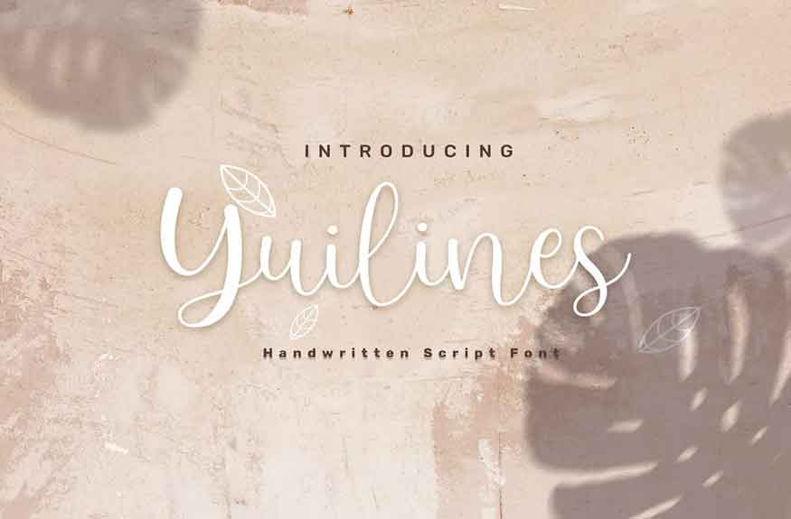 Yuilines Font